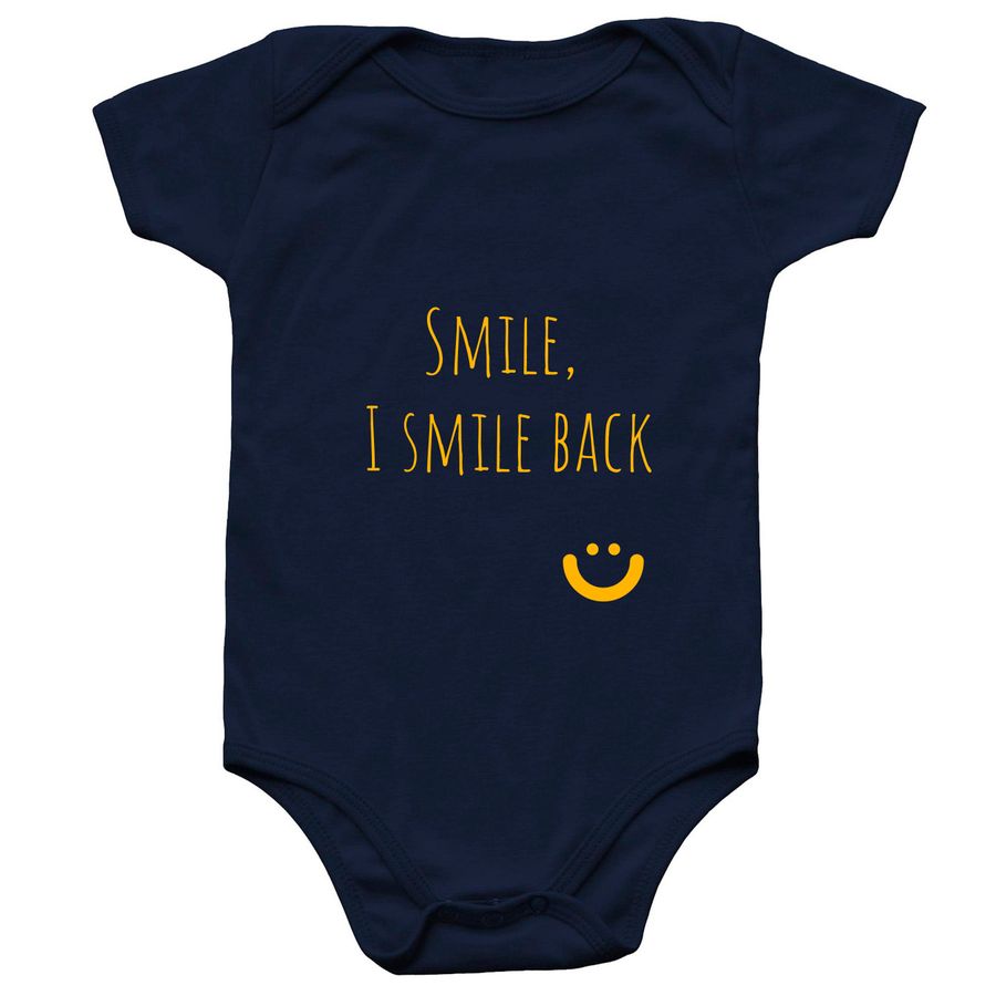 Smile, I smile Back Baby Onesie